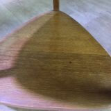 Light wood tripod table 50s