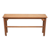 Vintage wooden console, wooden furniture, console table, interior decoration