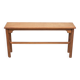 Vintage wooden console, wooden furniture, console table, interior decoration