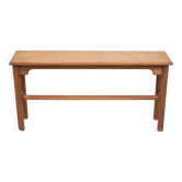 Vintage wooden console, wooden furniture, console table, interior decoration