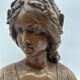 Art Nouveau bust by Gustave Van Vaerenbergh