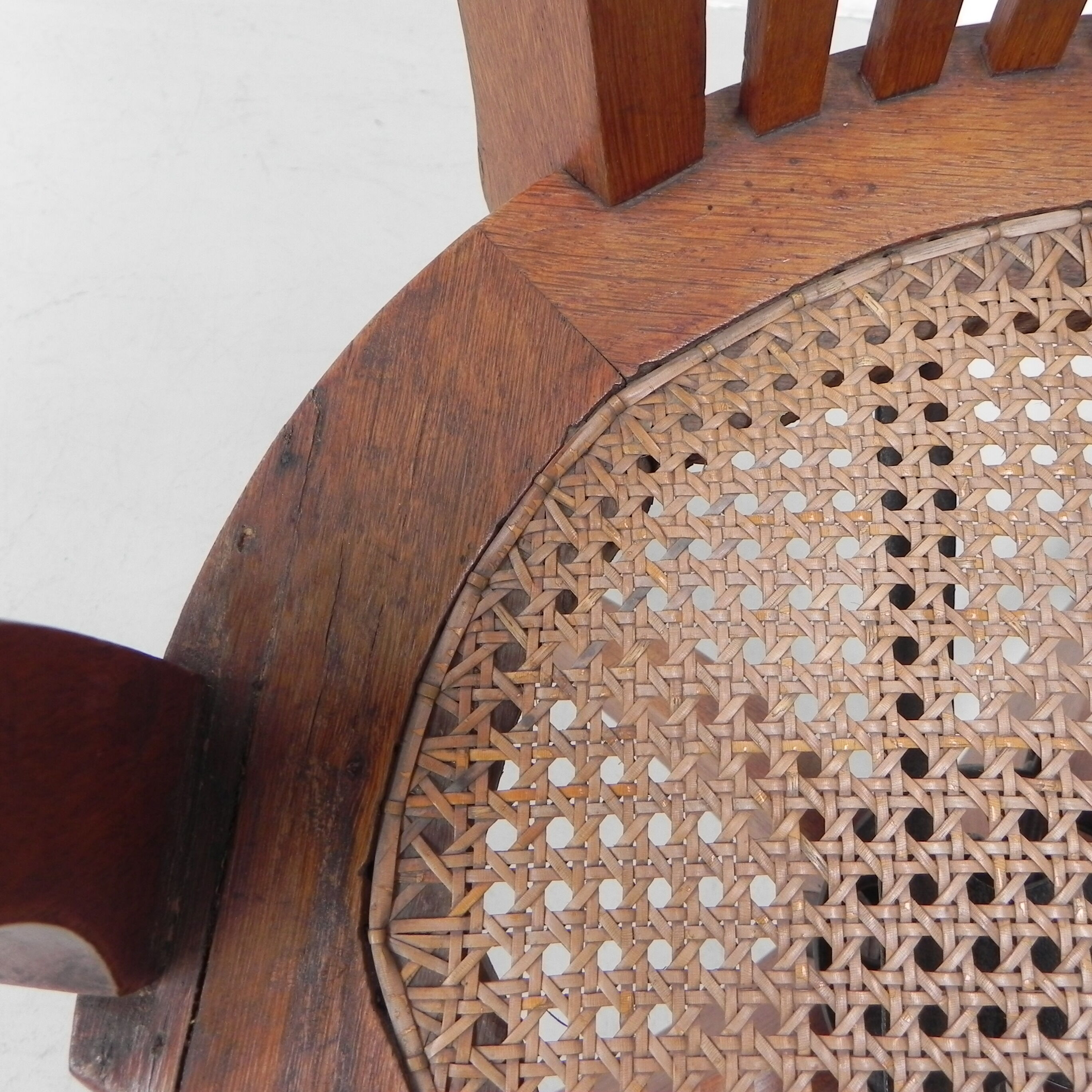 Oak office chair