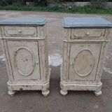 Pair bedside tables