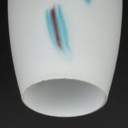 Mid-century multicoloured opaline Murano glass pendant lamp by Stilnovo, Italy, 1950s.
