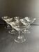 6 Champagne glasses – Guilloche crystal