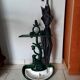 Enamelled cast iron umbrella door 30s