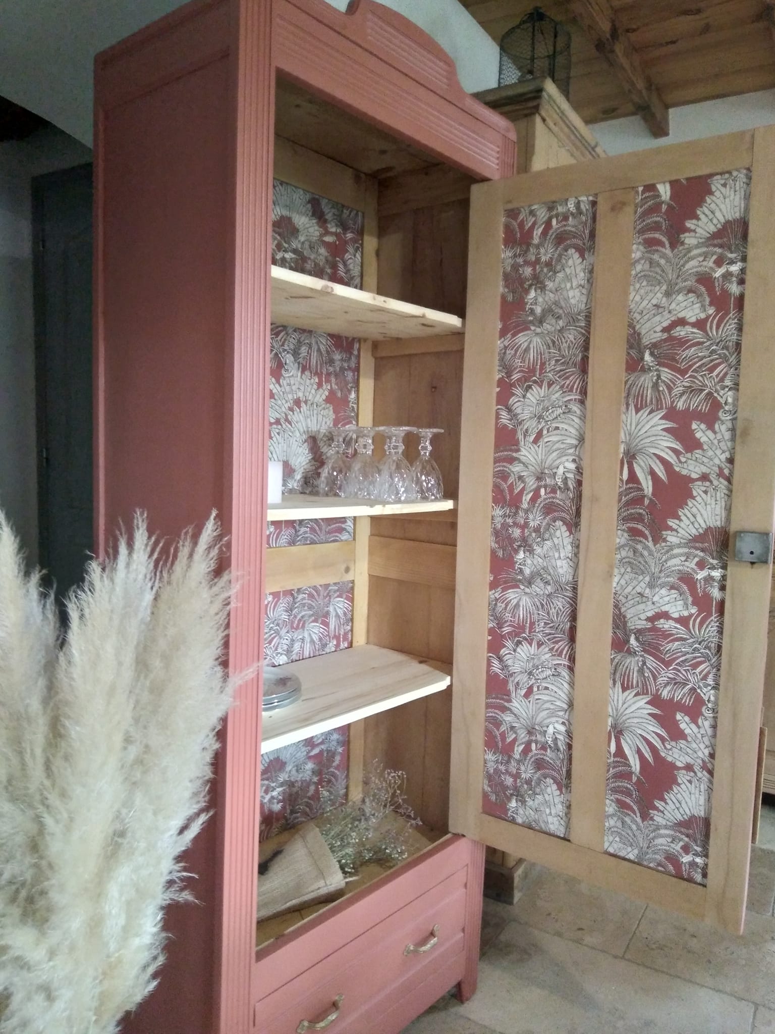 Parisian terracotta wardrobe