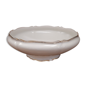 Coupe en porcelaine de Limoges Balleroy et compagnie 1960