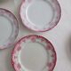 Set of 7 iron earth plates Onnaing Narcisses