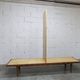 1960 Scandinavian wardrobe, atypical blond wood varnished, 4 doors 3
