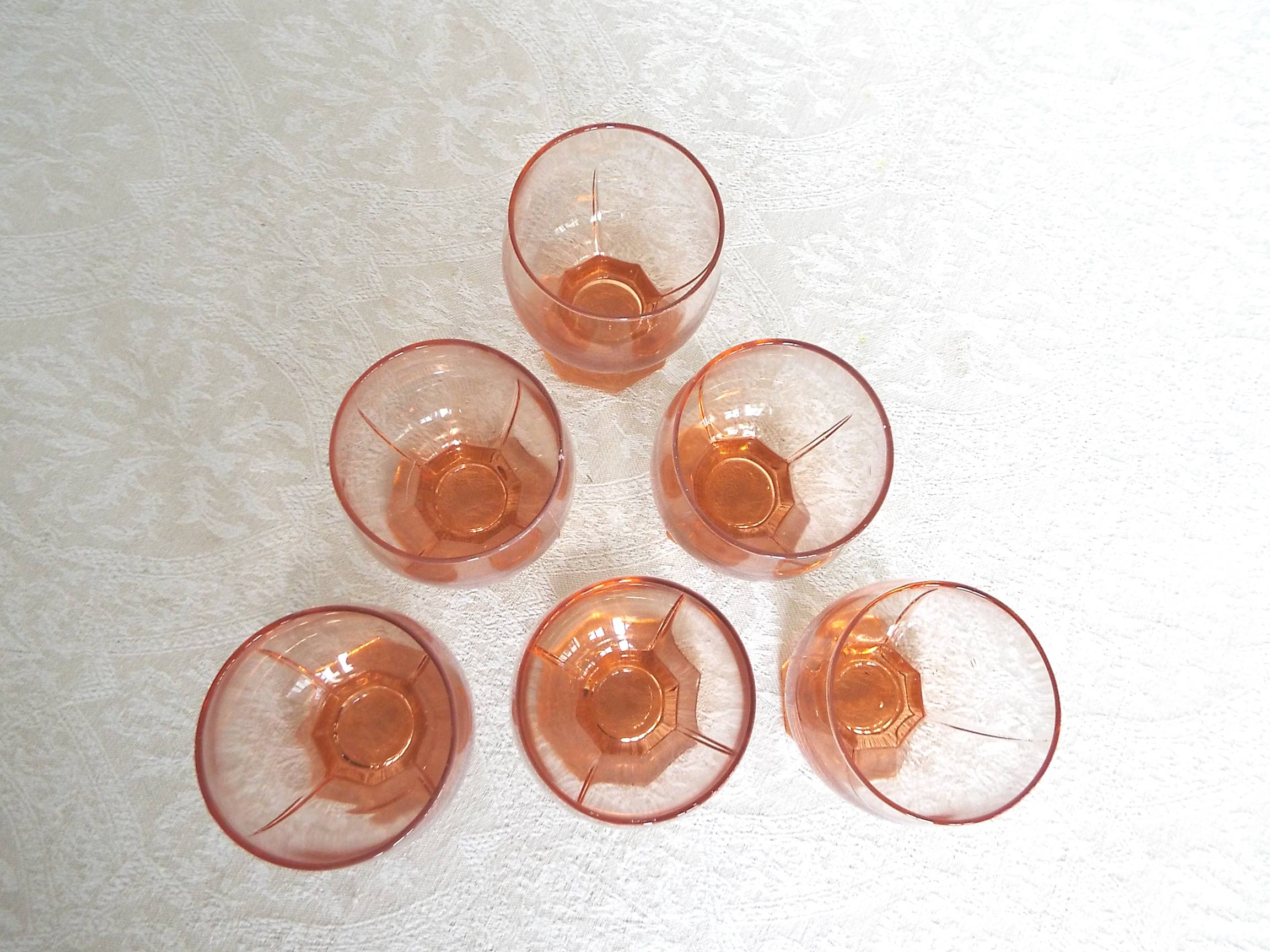 6 verres à vin 12cl