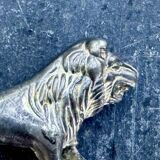4 silver lion knife holders