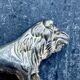 4 silver lion knife holders