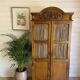 Beautiful antique solid wood wardrobe, country chic / Provençal, carved.