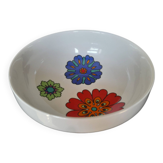 Salad bowl villeroy and boch flower series 1970 acapulco