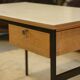 Student desk CM217 by Pierre Paulin published by Thonet 1960s