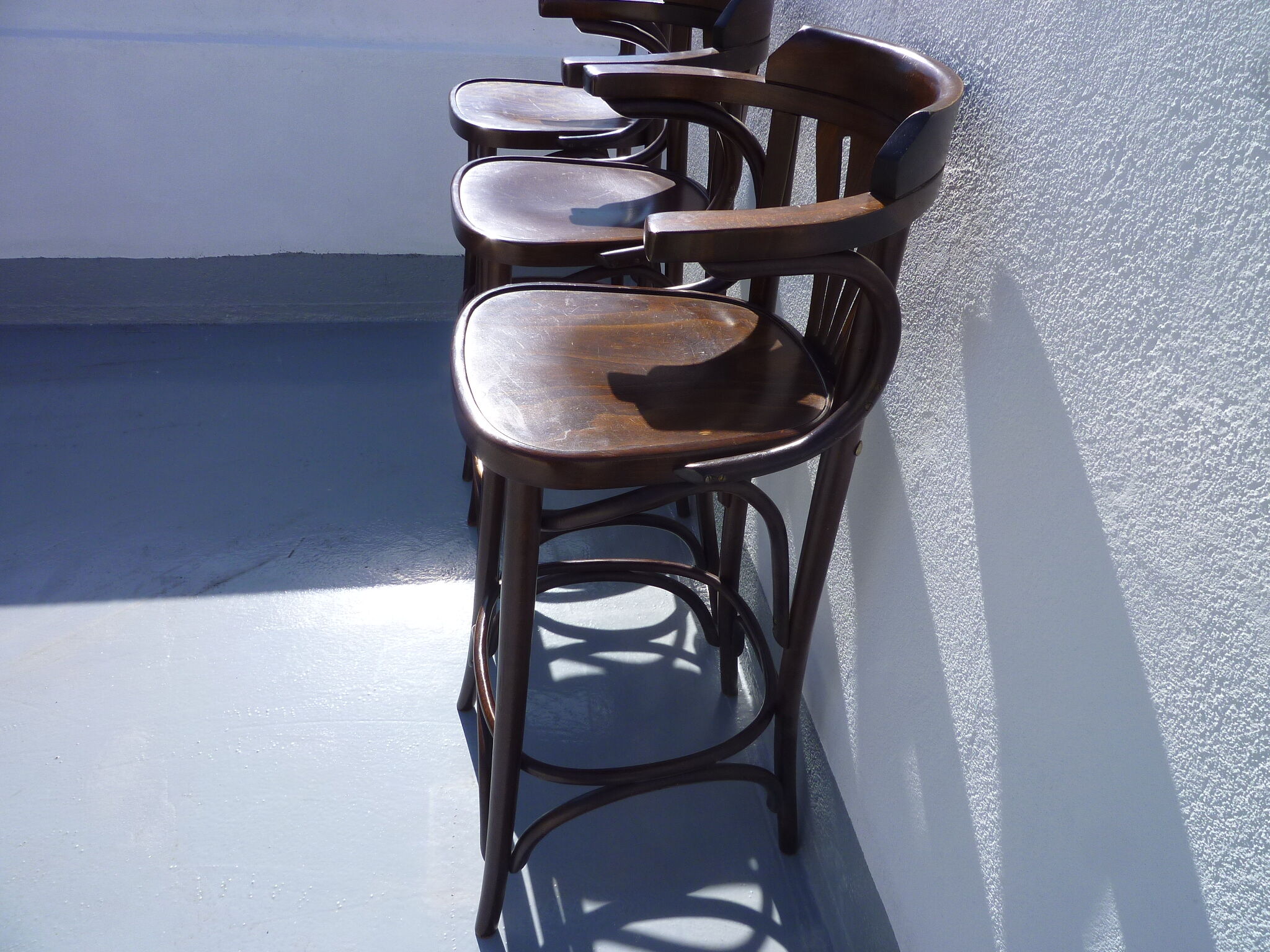 Set of 3 bistro bar stools