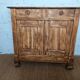 Vintage Parisian buffet in fir wood
