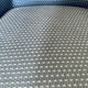 Paire de fauteuils crapauds Napoleon III tapisserie bleue - France 19eme siècle