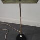 Lampe vintage Aluminor noire  50's