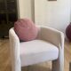 Sheep wool armchair Xastru