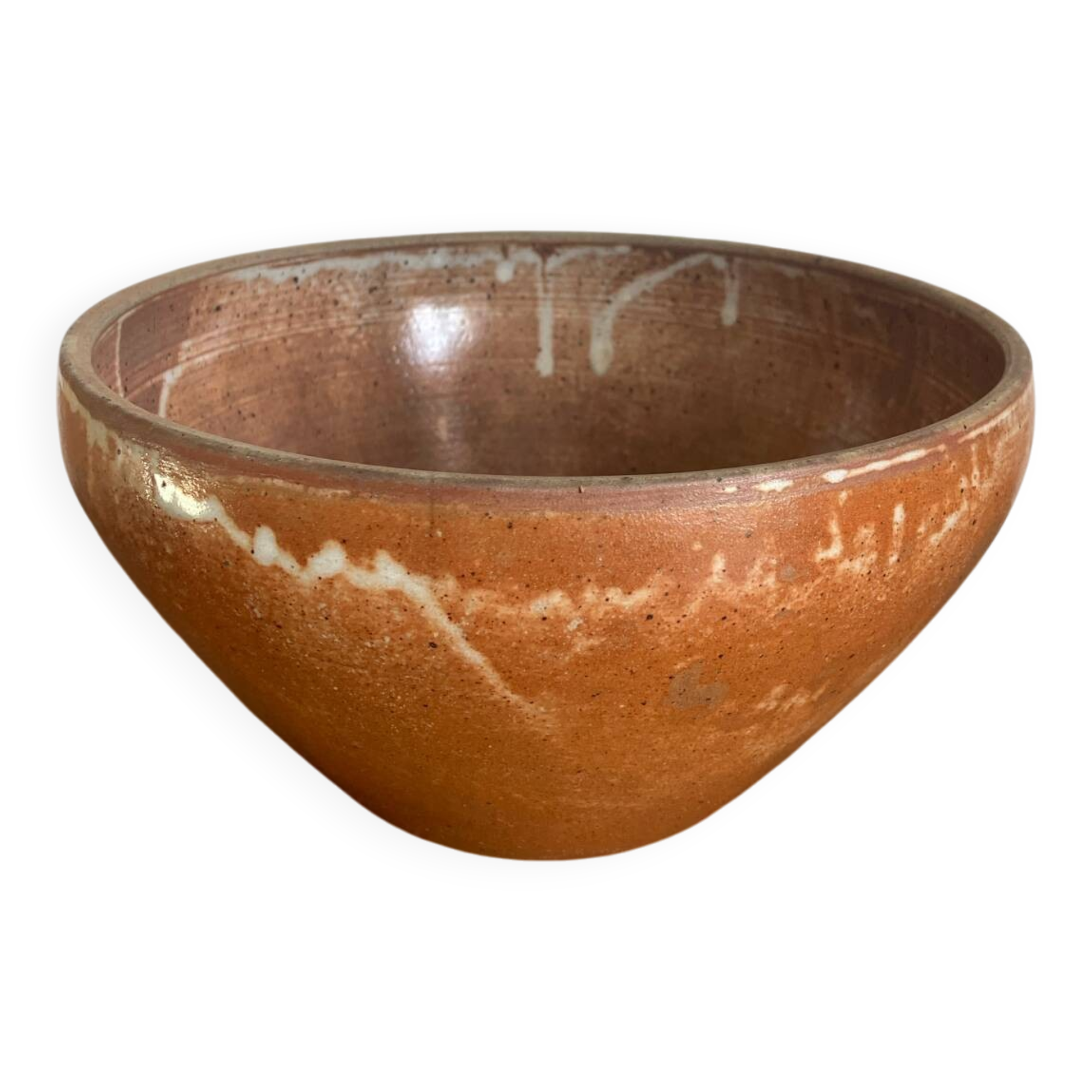 Stoneware salad bowl