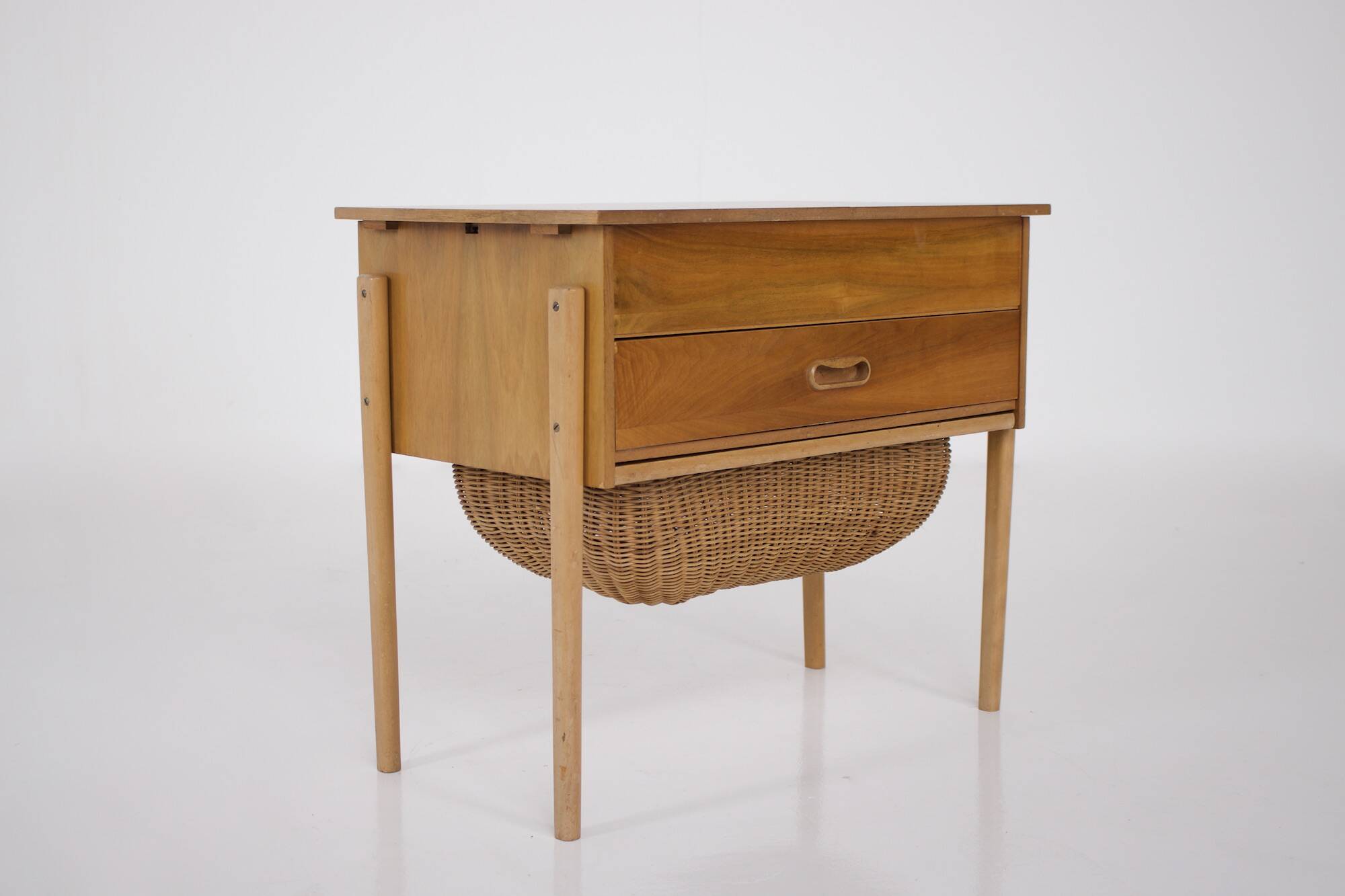 Scandinavian sewing worker