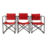 Jacques Hitier folding deck chairs