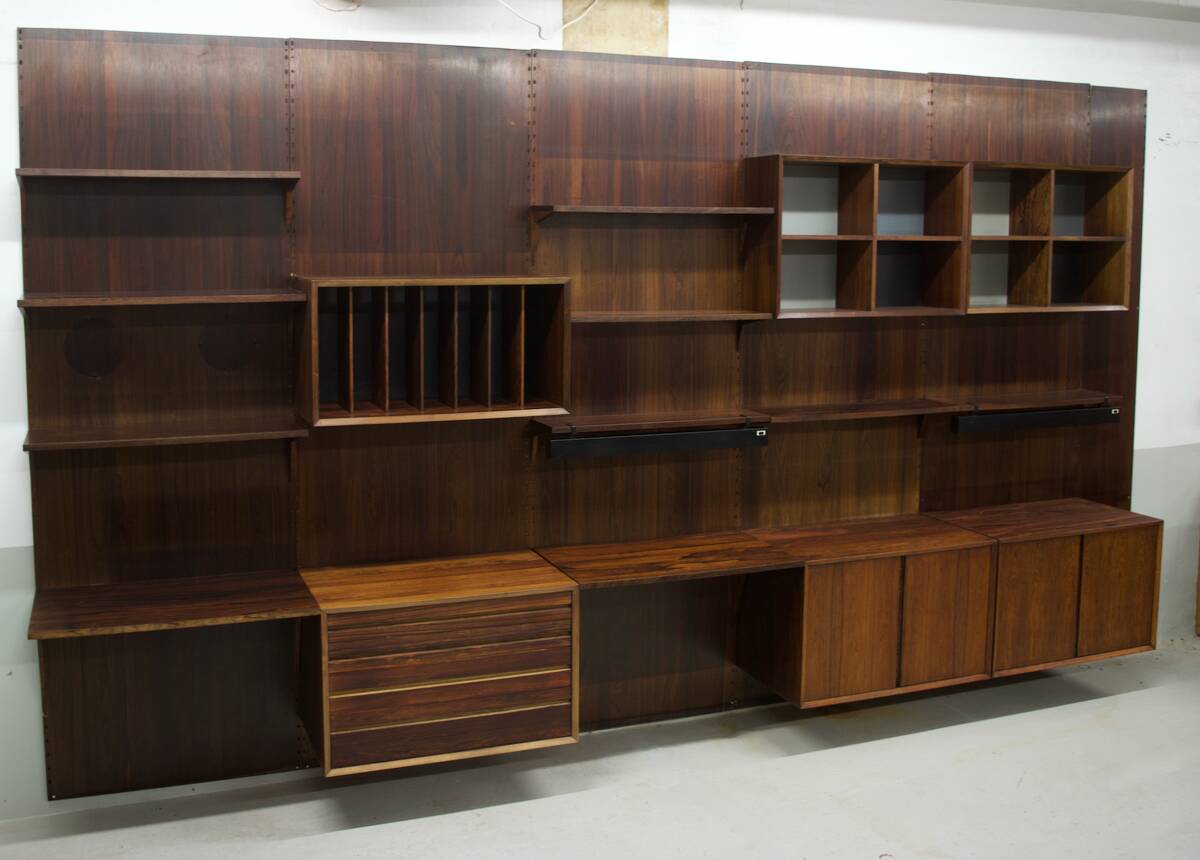 Poul Cadovius Rosewood Wall System