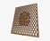 Cast iron door grille