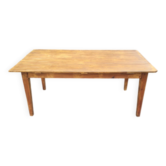 Old fir farm table, 180×102cms