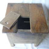 Ancient salt chest stool