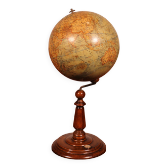 Globe terrestre Erd Globus, XIXème siècle