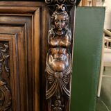 Pair of 2-part glass-fronted bookcases