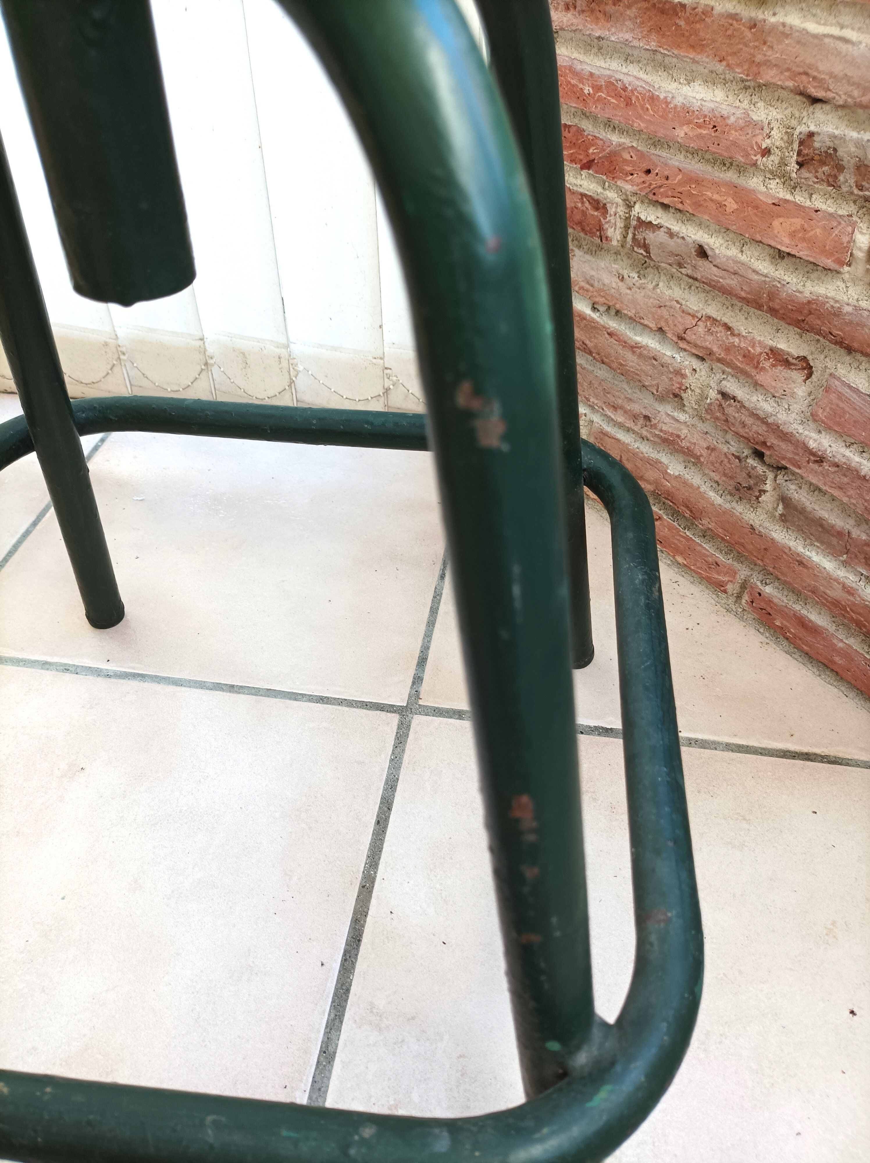 Antique industrial stool
