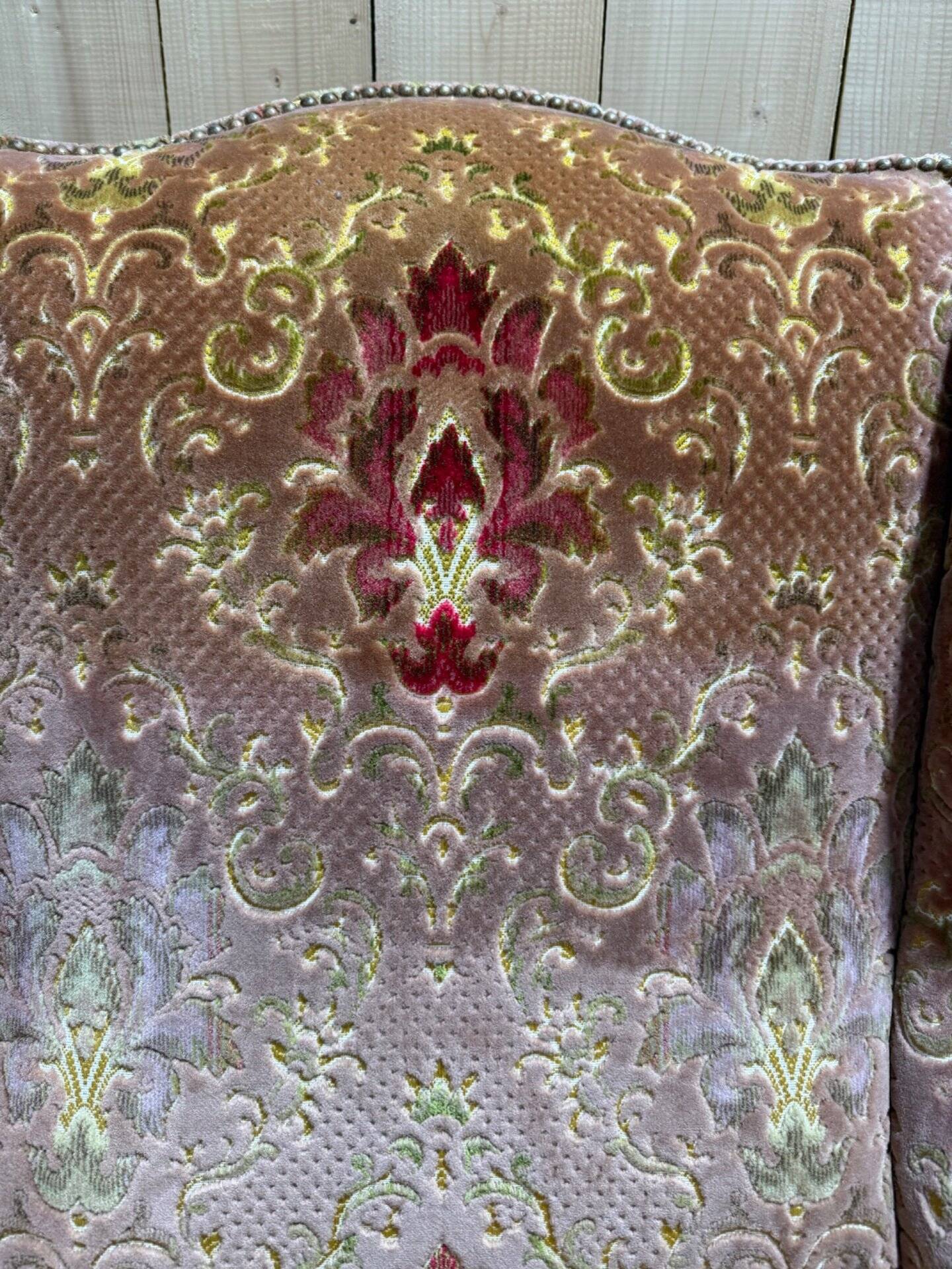 Paire de fauteuils - bergères à oreilles Anglais