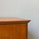 Pair of vintage light wood bedside tables