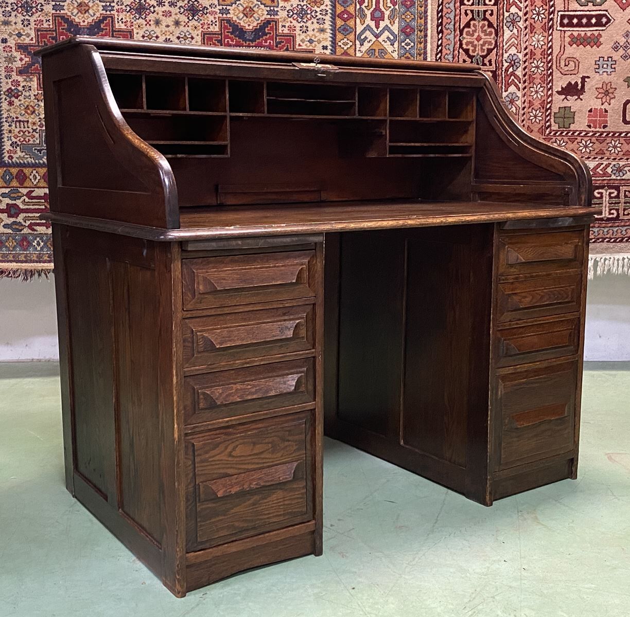 1930s American oak office