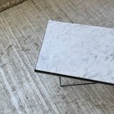 50s coffee table in metal and marble