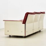 Dieter Rams 620 Series Leather Sofa for Vitsoe 1962