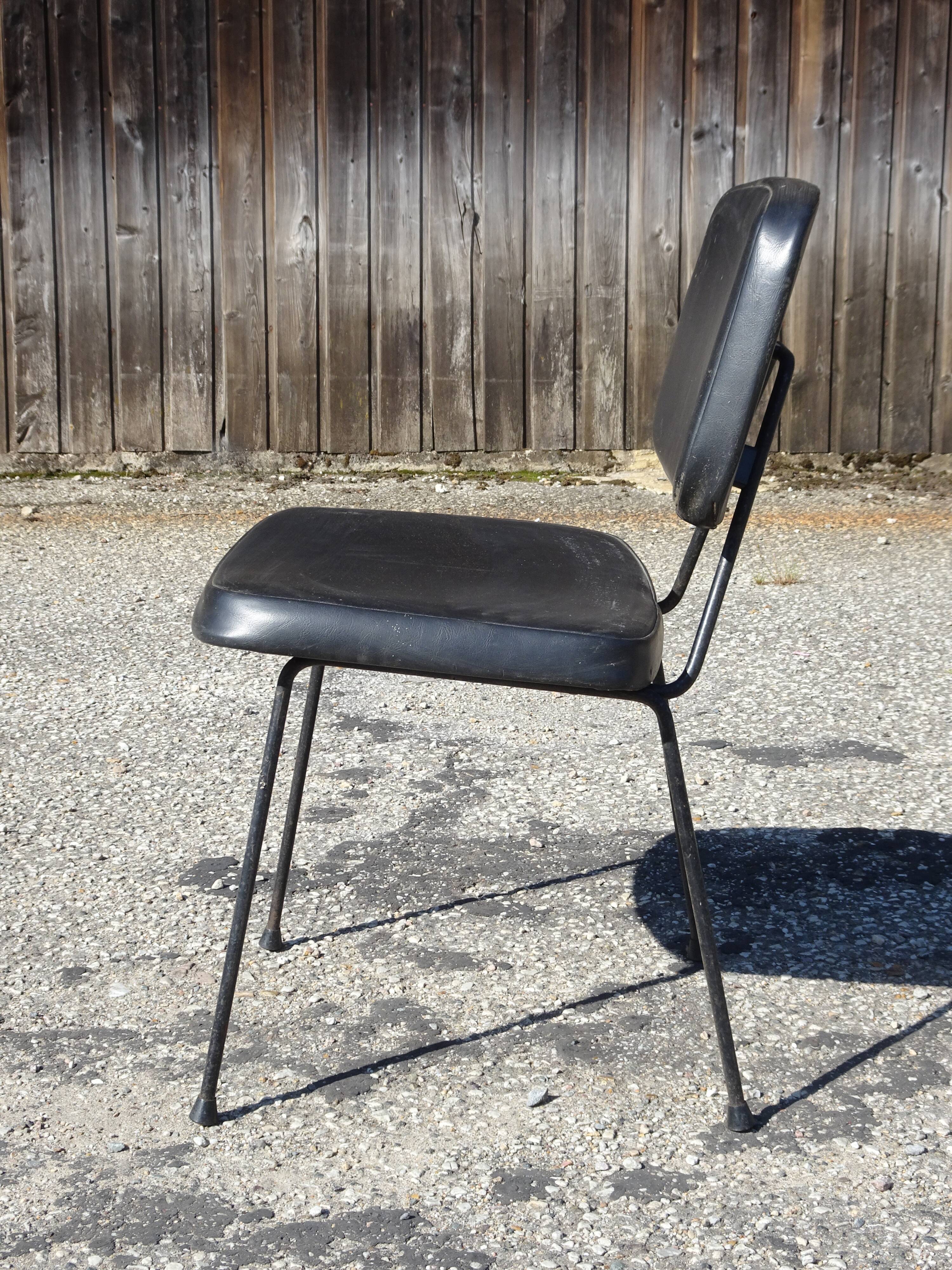 Chair by Pierre Paulin, model CM 196, Thonet edition, around 1958.