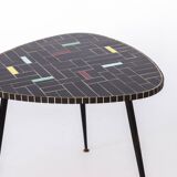 2 Rockabilly Vintage Side Tables 1960s