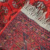 Antique 1920s Afghan Ersari tribal rug 80cm x 126cm - 1C1254