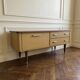 Enfilade vintage meuble bas tv pieds compas