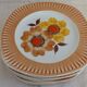 Earthenware plate 1970 Montodovi Italy