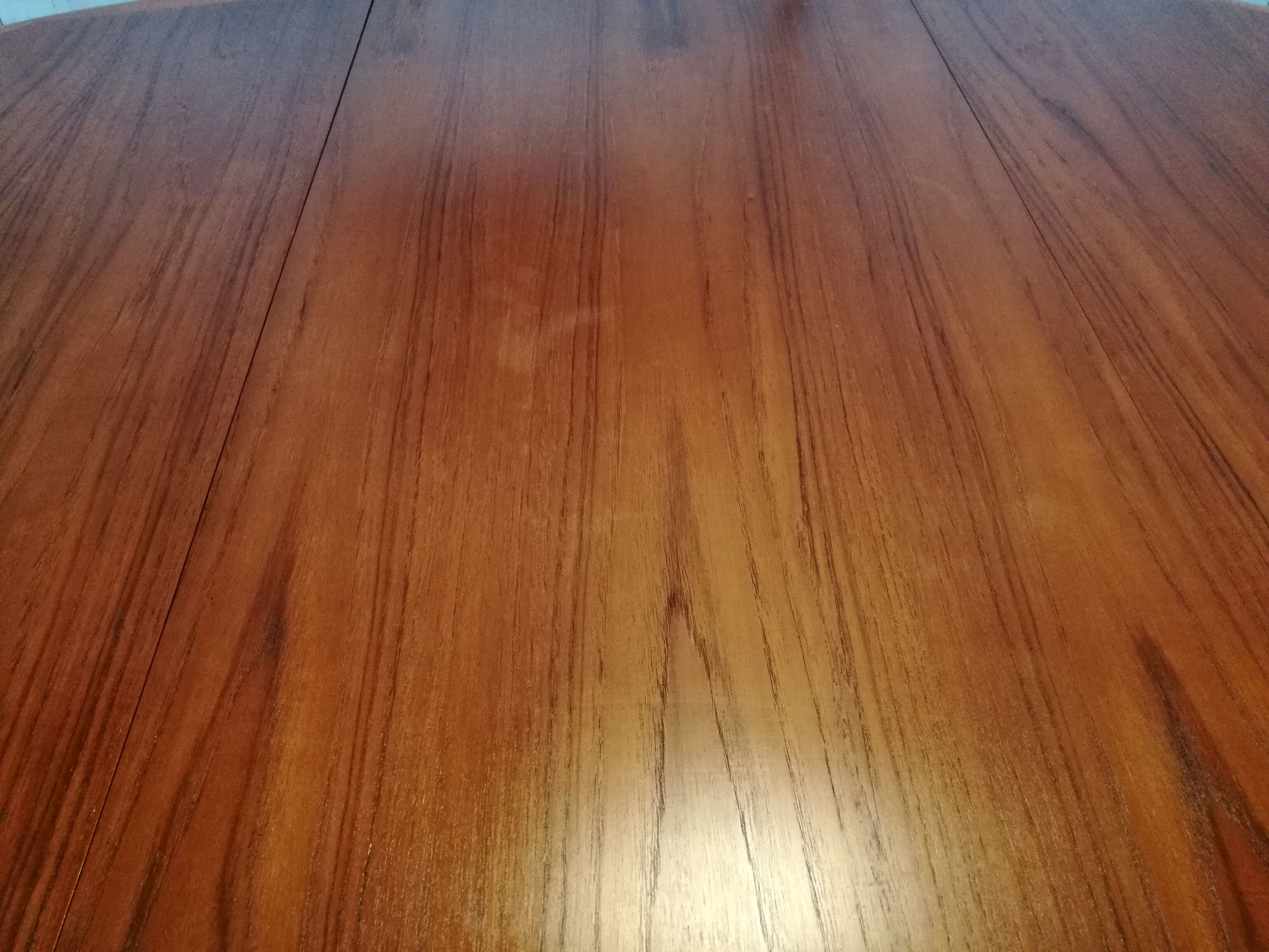 Danish teak table by Kofod Larsen for Faarup Møbelfabrik