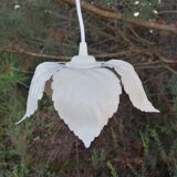 Metal flower pendant lamp