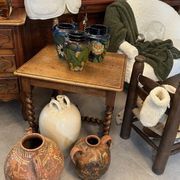 Vase en terre cuite vernissée