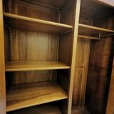 Cherry wood bedroom wardrobe