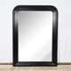 Large Blackened Wooden Mirror, Louis-Philippe style – Mid-19th century